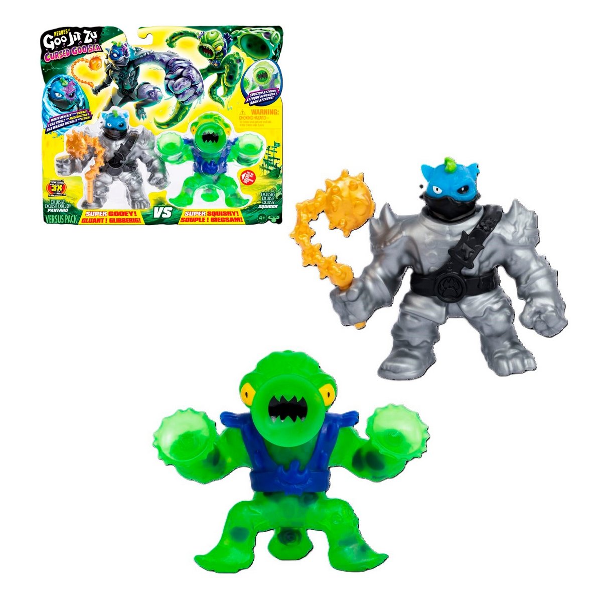 Héroe De Goo Jit Zu Cursed Goo Sea Versus Pack