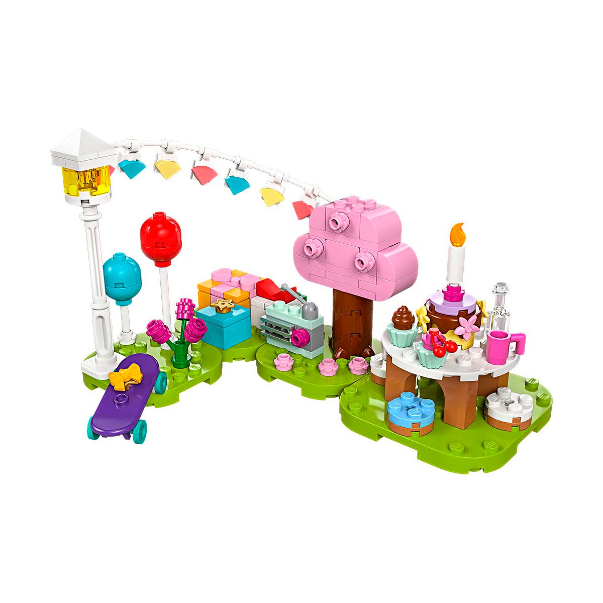 Lego Animal Crossing Fiesta De Cumpleaños De Azulino