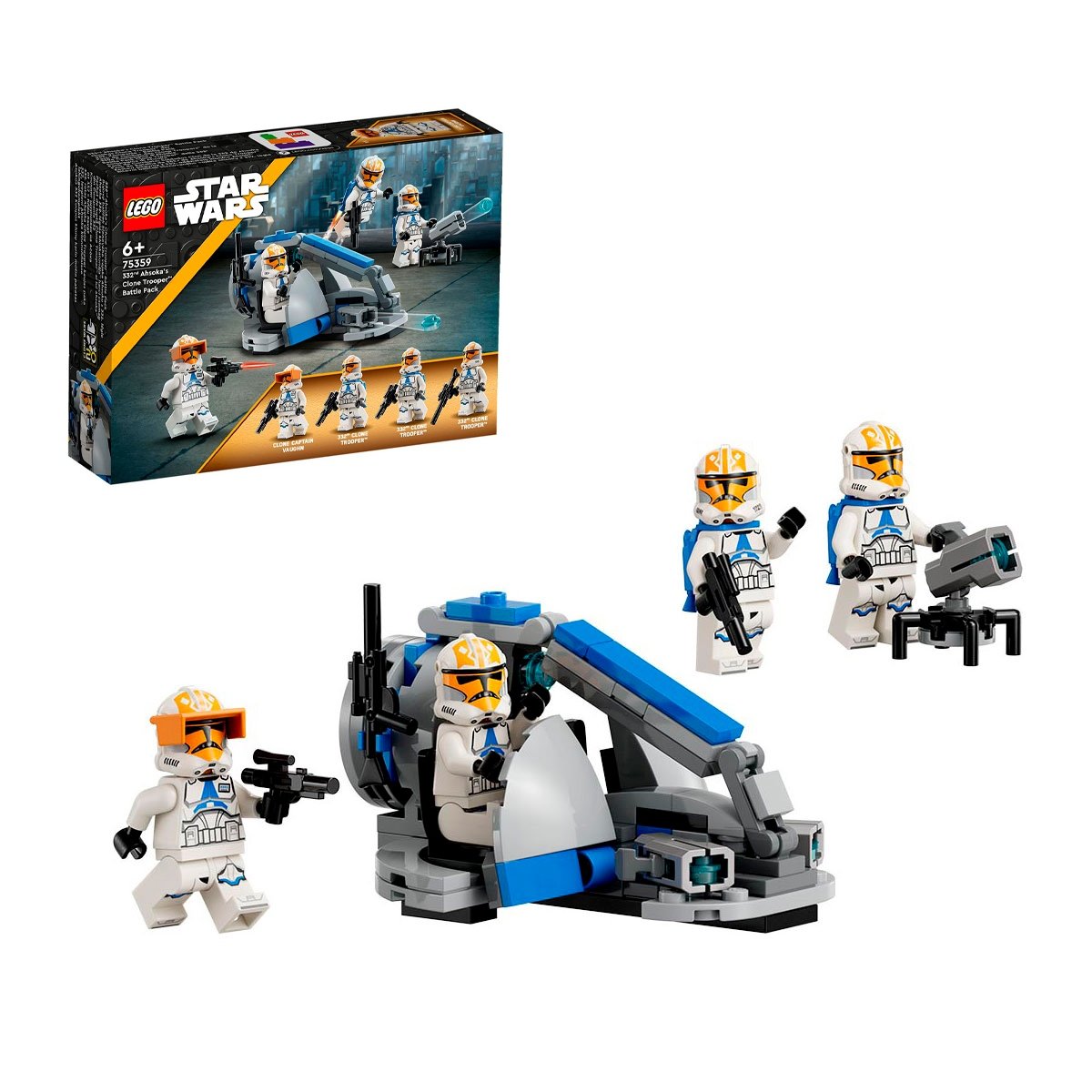 Lego Star Wars Pack De Combate: Clon Troopers De La 332 De Ahsoka