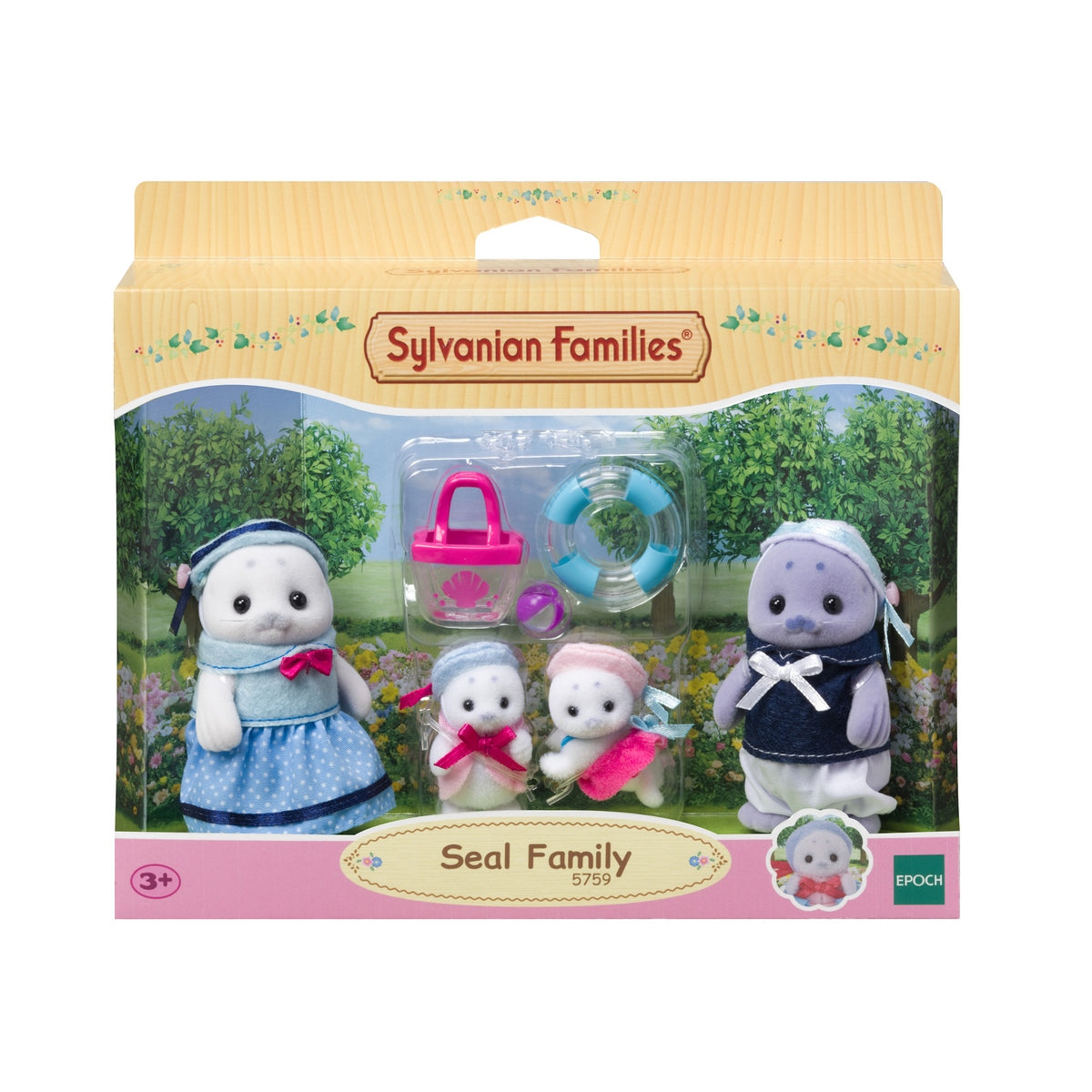 Familia Foca Sylvanian Families