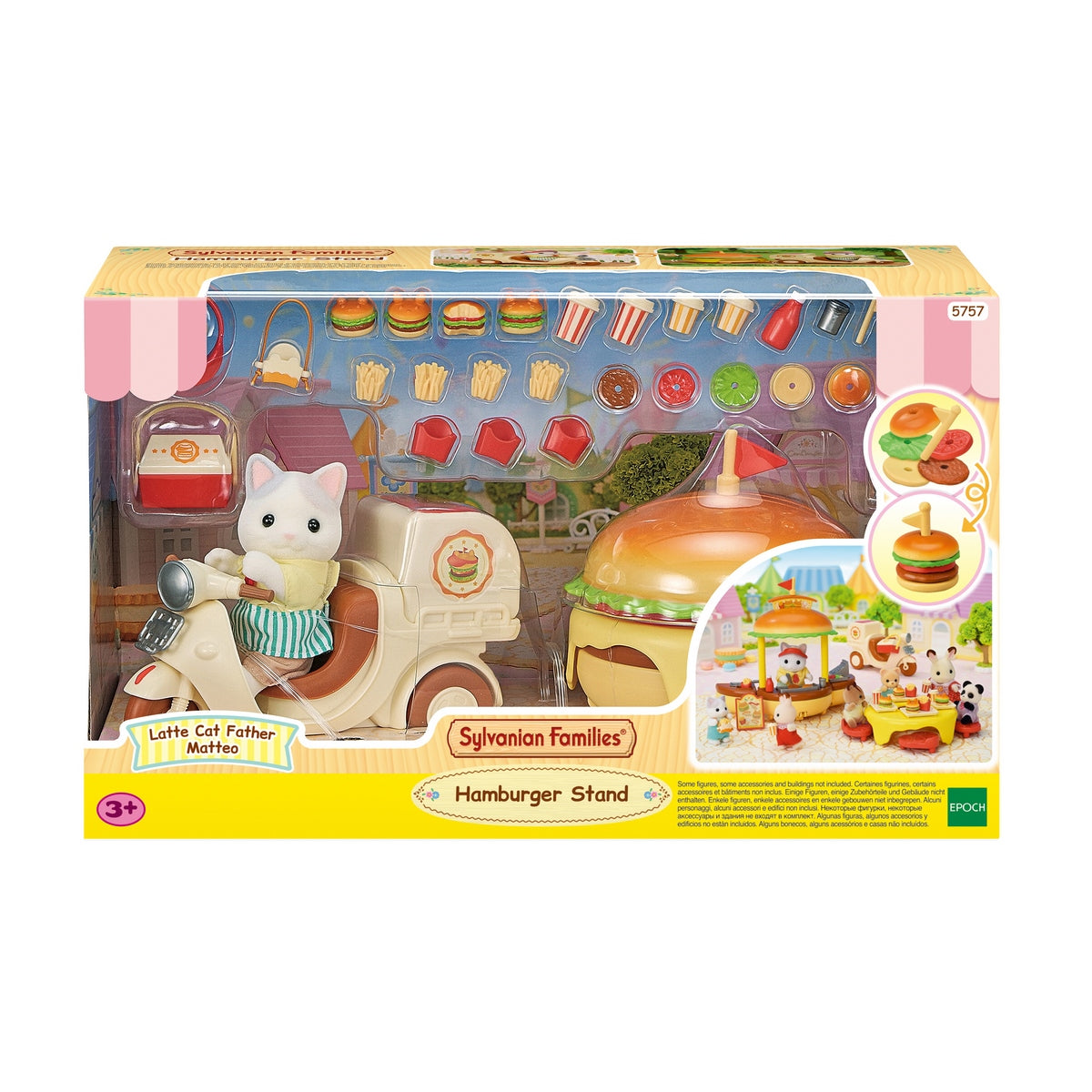 Carro De Hamburguesas Sylvanian Families