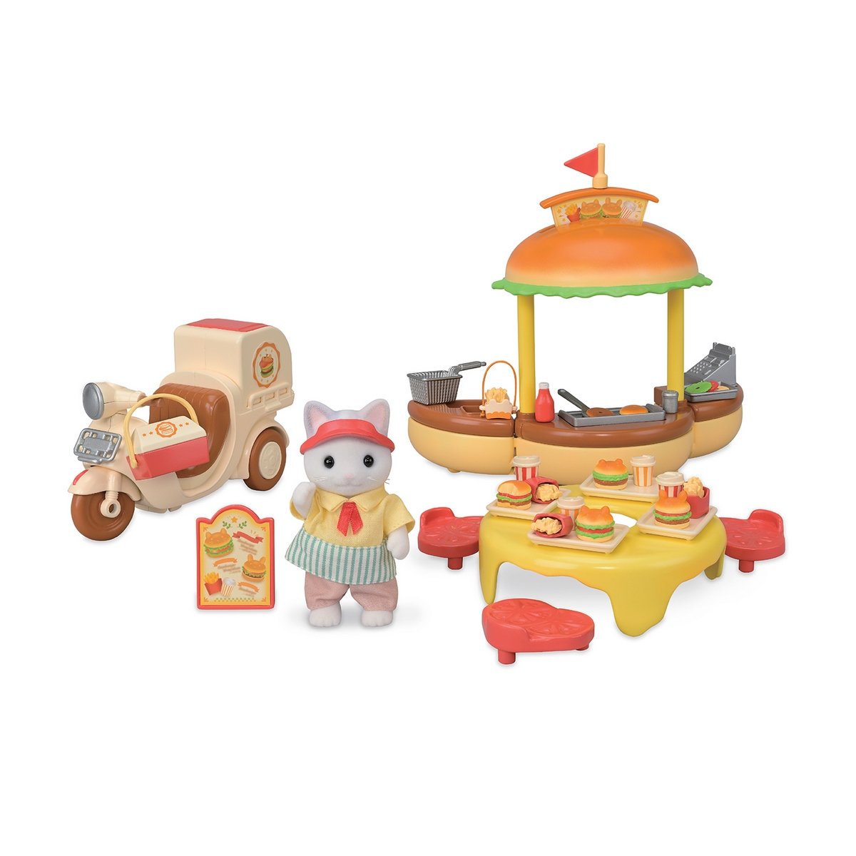 Carro De Hamburguesas Sylvanian Families