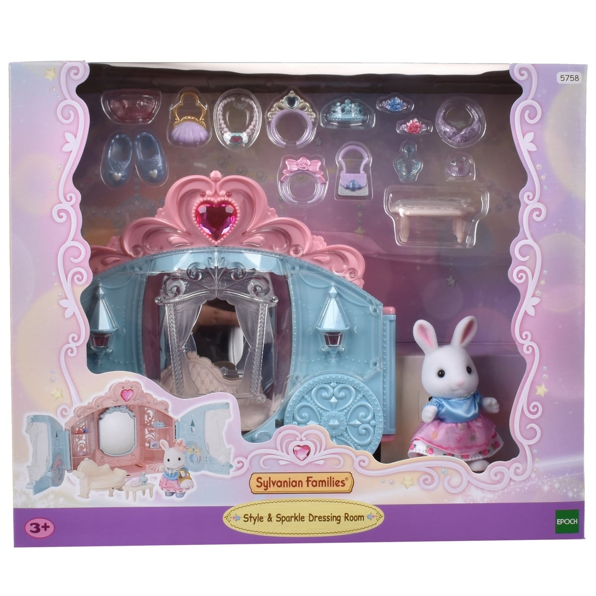 Vestidor Estilo Y Brillo Sylvanian Families