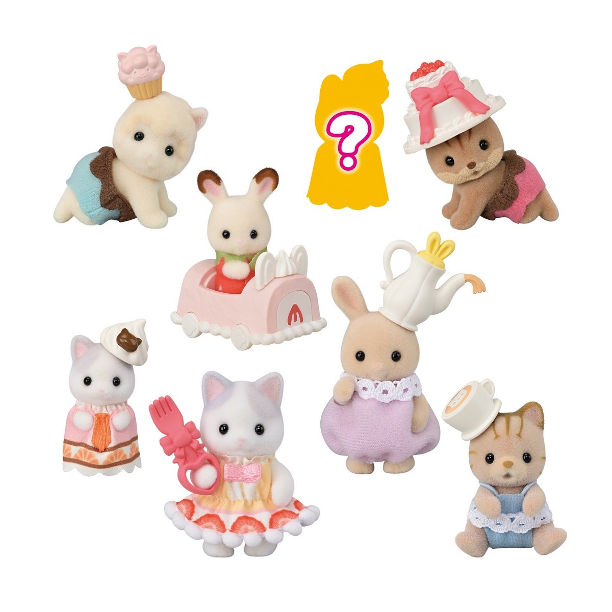 Sorpresa Baby Cake Sylvanian Families Categoría: Figuras y más Tipo producto:  Figuras de acción