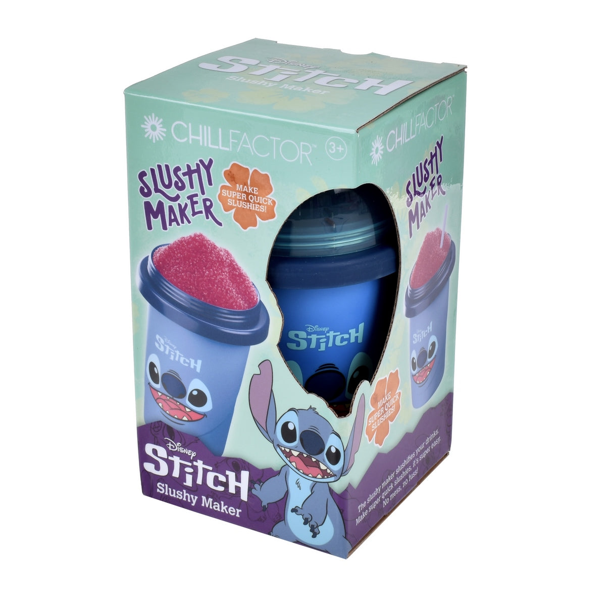 Vaso Para Hacer Granizados Chillfactor Disney - Celeste