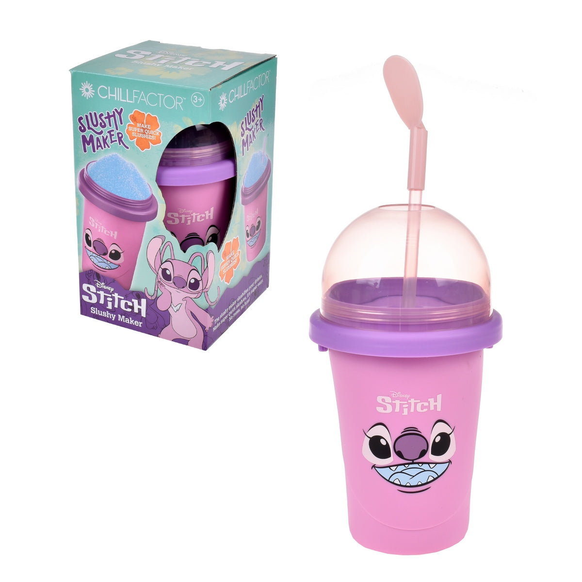 Vaso Para Hacer Granizados Chillfactor Disney - Rosado Categoría: Juegos de comida Tipo producto:  Regalos
