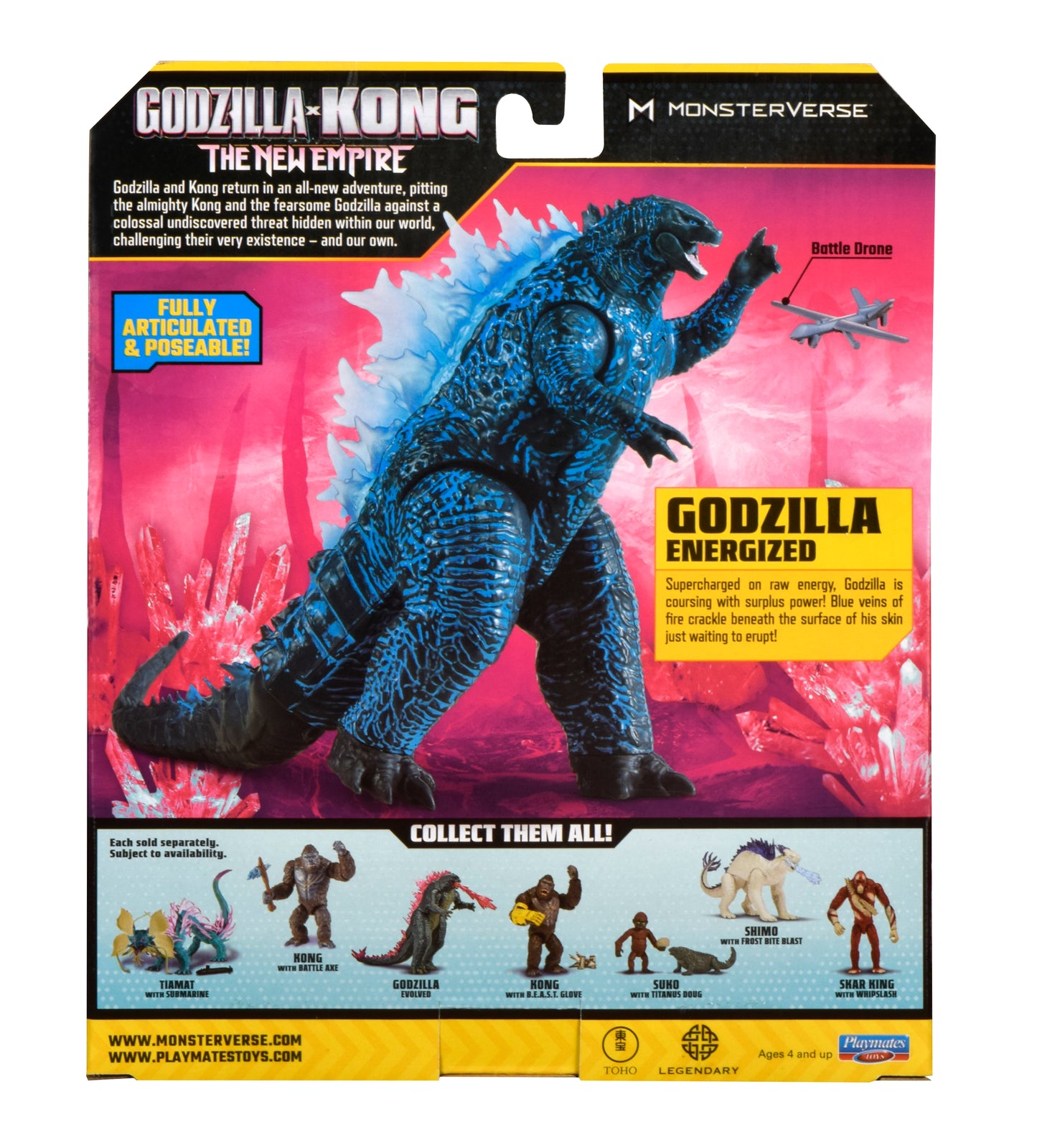 Godzilla Figura Básica 15 Cm Godzilla Energizada