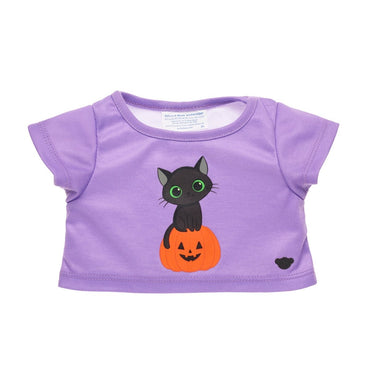 Polera Gato Negro Halloween Build-A-Bear