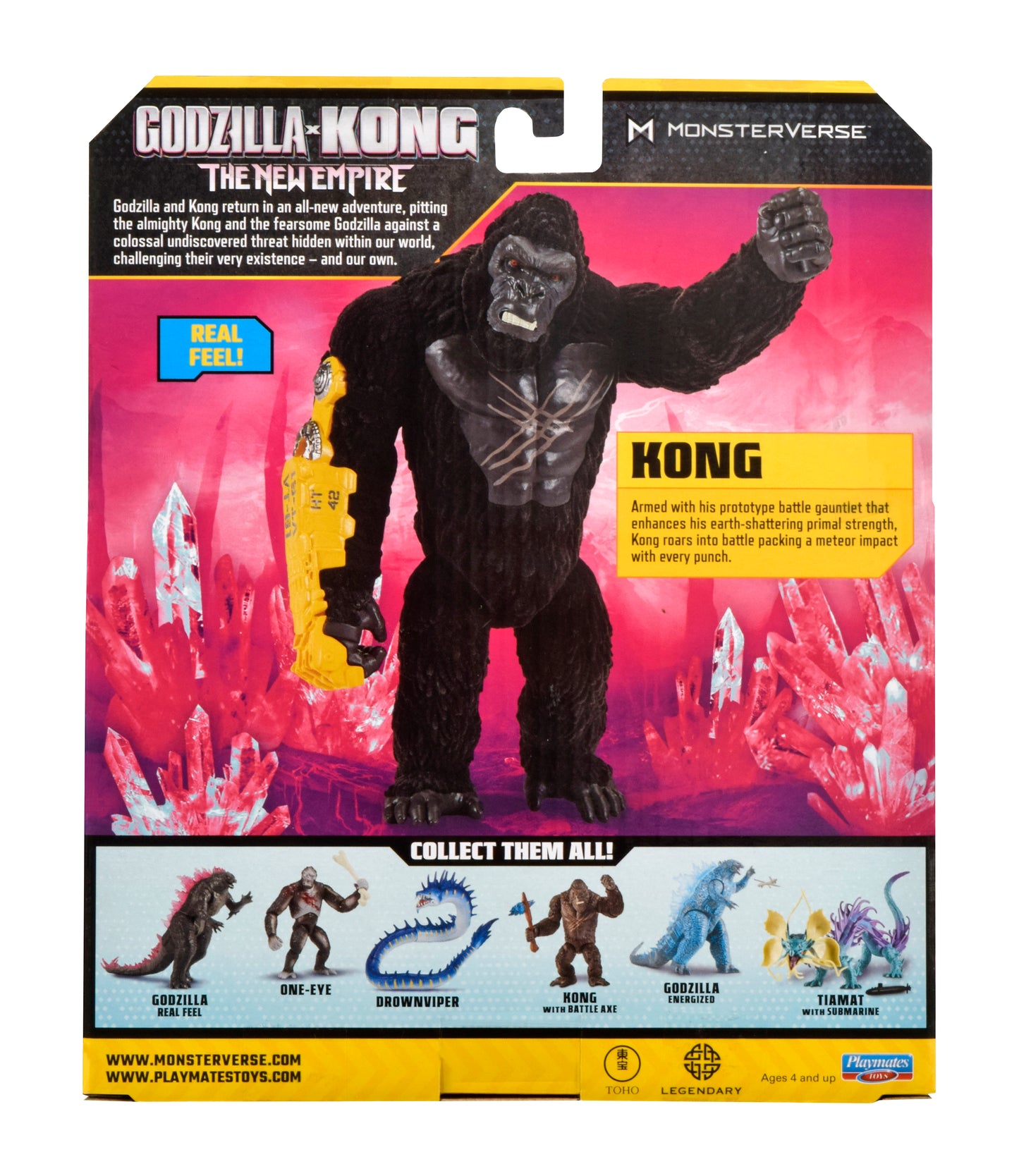 Godzilla Figura Básica 15 Cm King Kong