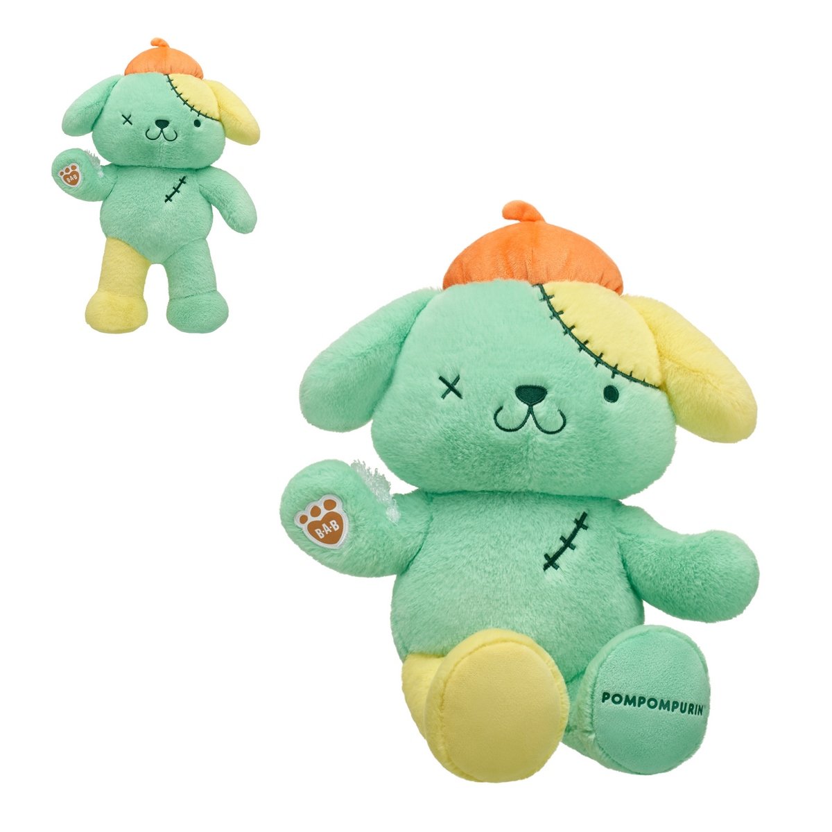 Peluche Pompompurin Sanrio Halloween Build-A-Bear