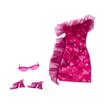 Barbie Conjuntos De Modas Mattel - Conjunto Corazones