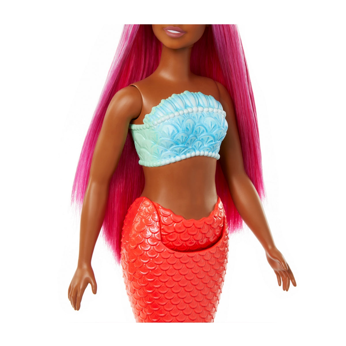 Barbie Fantasia Muñeca Sirenas Con Cabello De Colores - Cabello Magenta