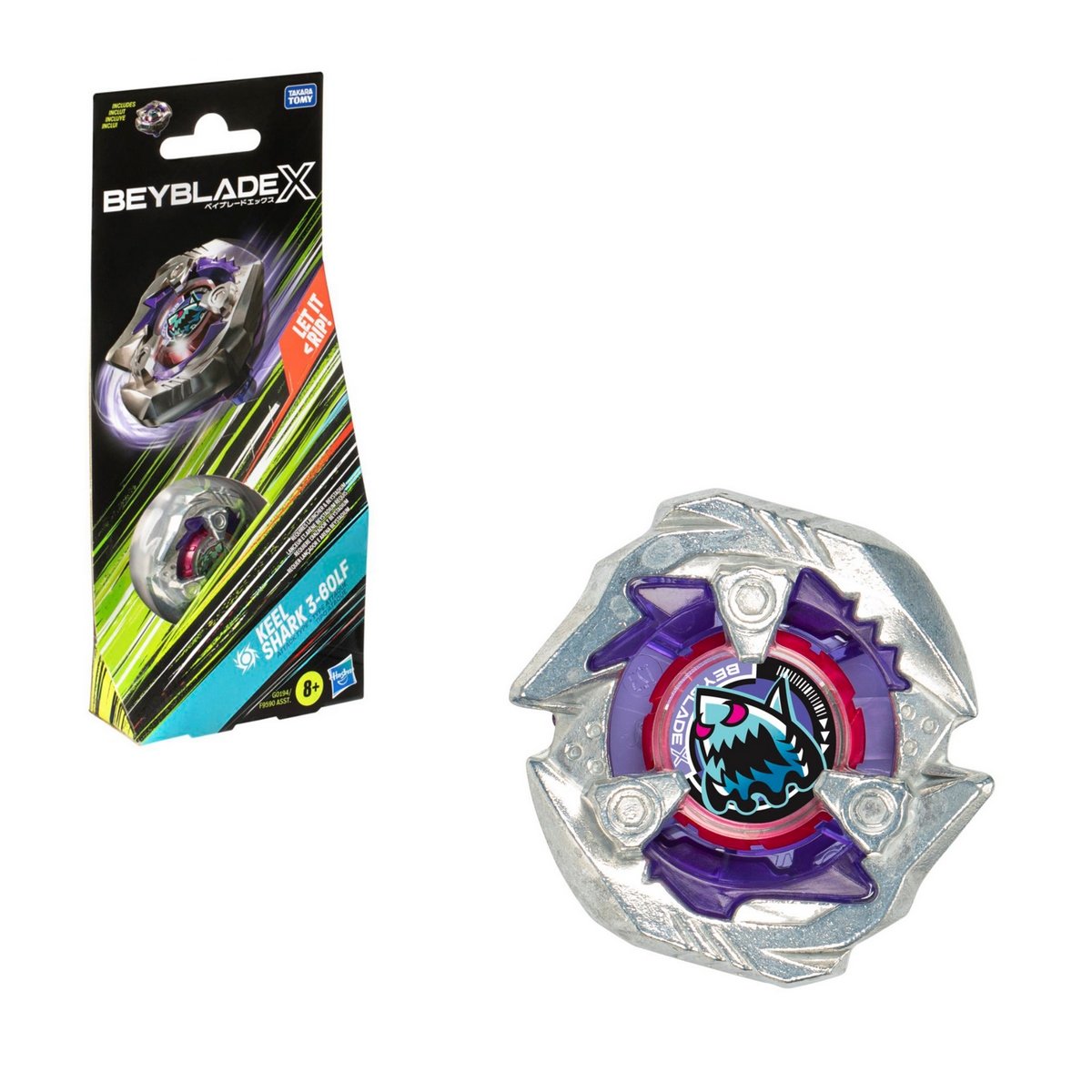 Beyblade X Booster Single Top Ast - Keel Shark 3-60Lf
