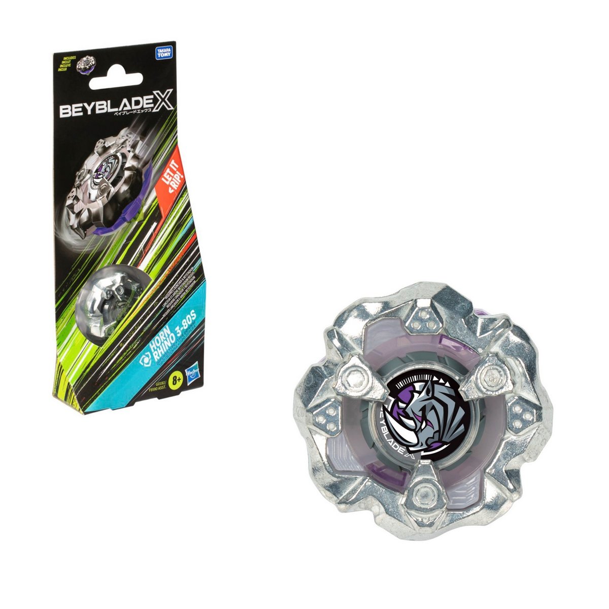 Beyblade X Booster Single Top Ast - Horn Rhino 3-80S