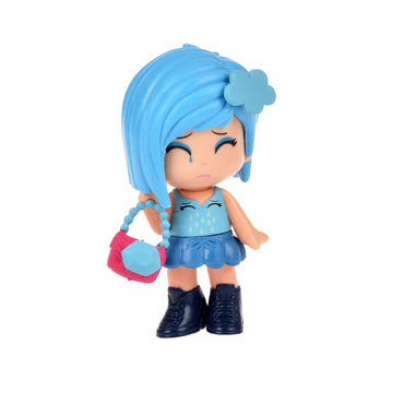 Muñeca Tematica Emocional Con Doble Cara Y Accesorios De Pinypon - Cabello Azul