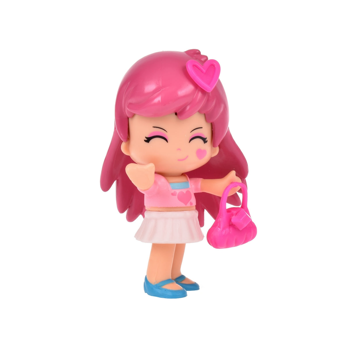 Muñeca Tematica Emocional Con Doble Cara Y Accesorios De Pinypon - Cabello Rosado