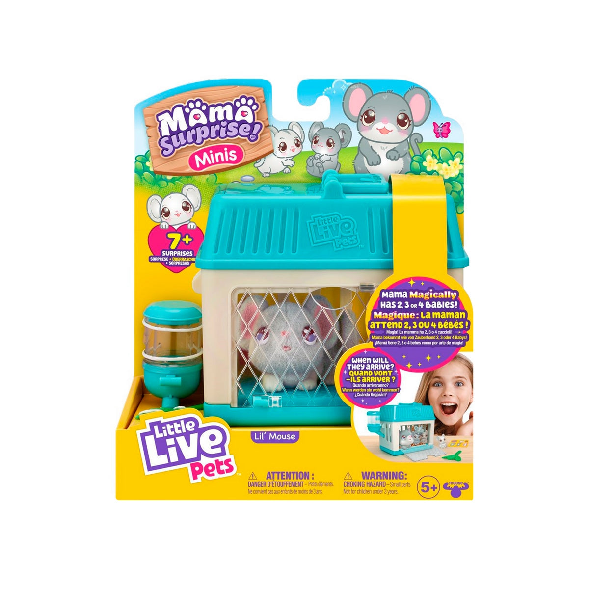 Little Live Pets Mamma Sorpresa Set Juego Mini S2 - Lil´mouse