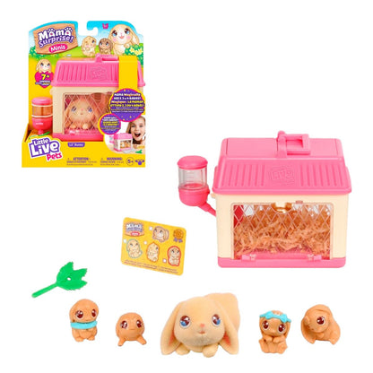 Little Live Pets Mamma Sorpresa Set Juego Mini S2 - Lil´ Bunny