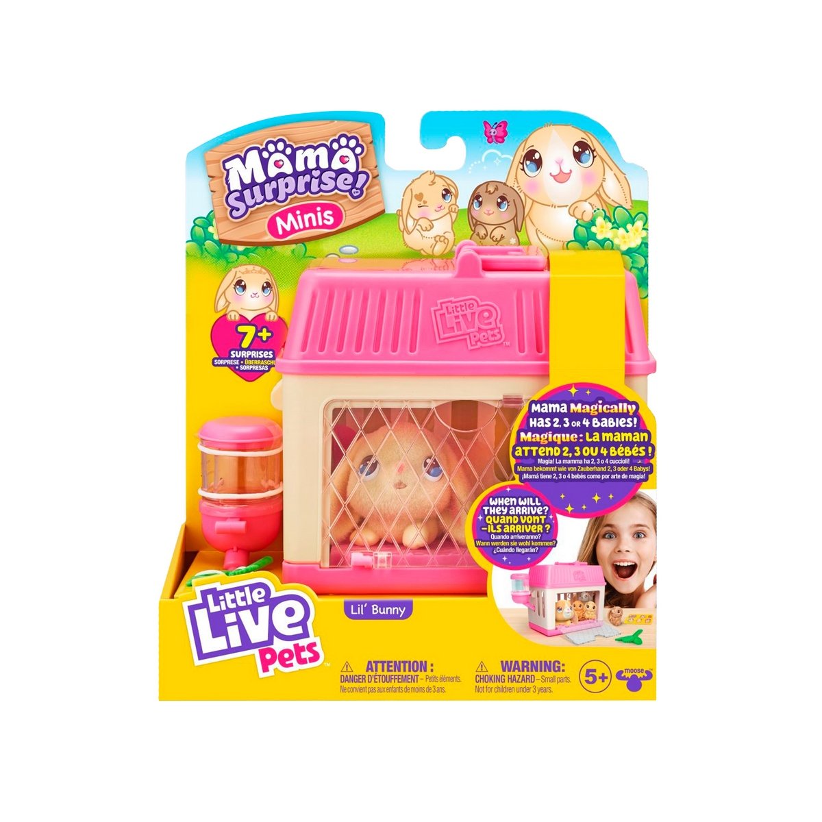 Little Live Pets Mamma Sorpresa Set Juego Mini S2 - Lil´ Bunny