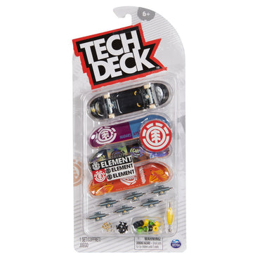 Tech Deck Pack De 4 - Element