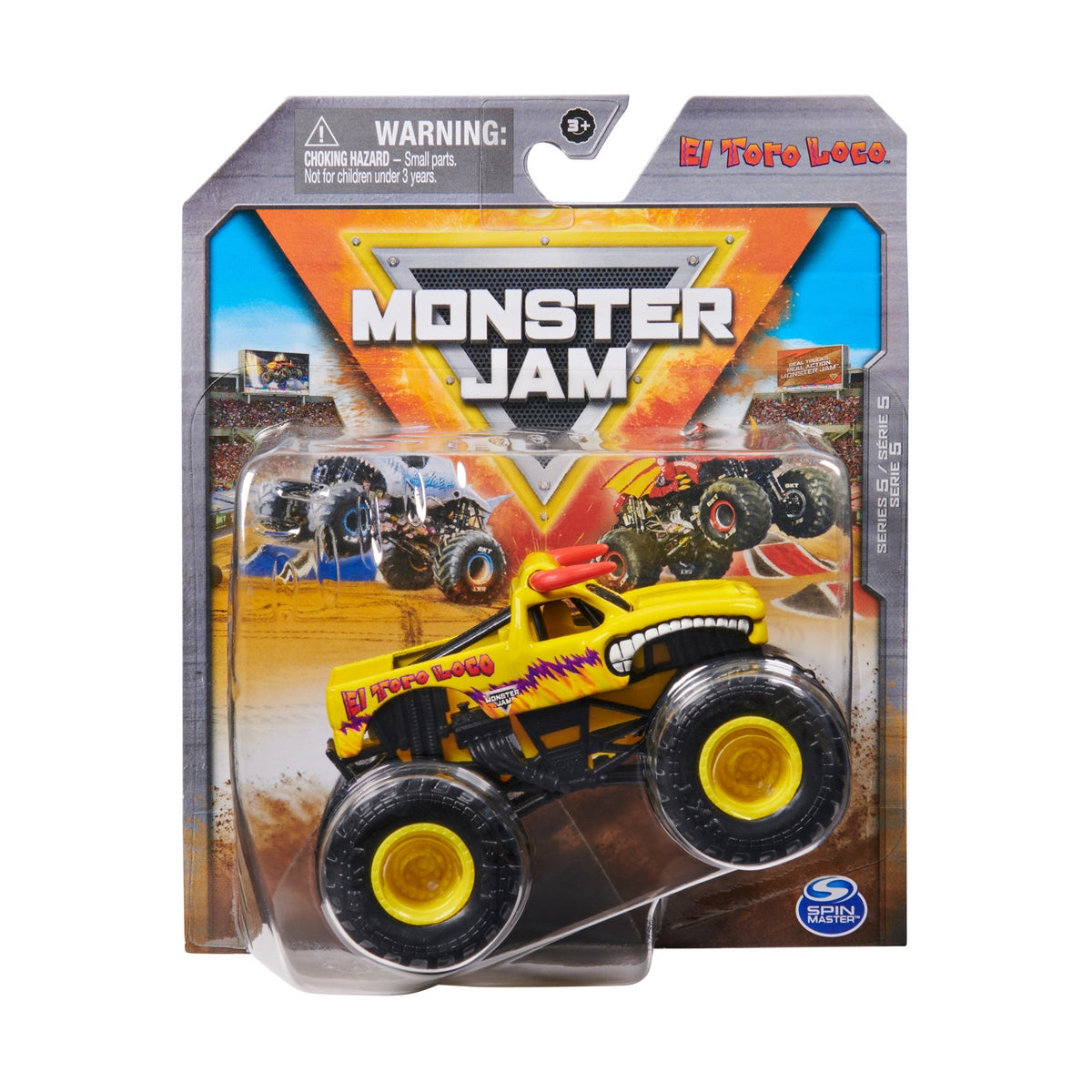 Monster Jam Vehiculo Metalico 1:64 - El Toro Loco