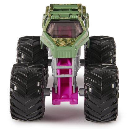 Monster Jam Vehículo Metalico 1:64 - Soldier Fortune