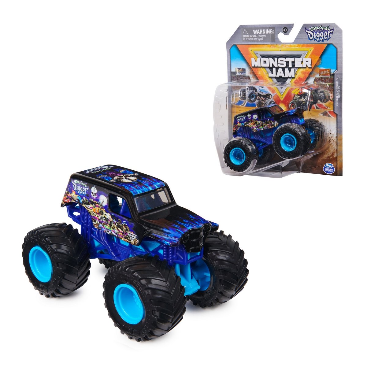 Monster Jam Vehiculo Metalico 1:64 - Soldier Fortune