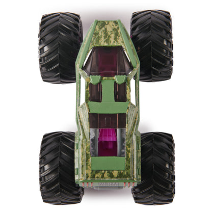 Monster Jam Vehículo Metalico 1:64 - Soldier Fortune
