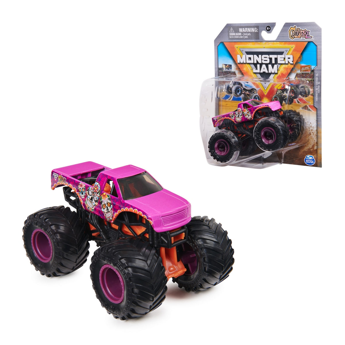 Monster Jam Vehiculo Metalico 1:64 - W