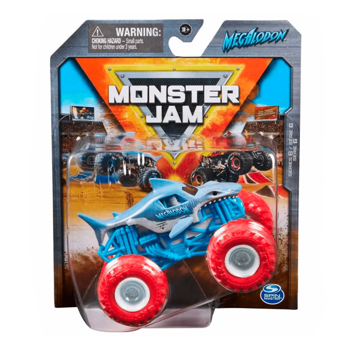 Monster Jam Vehiculo Metalico 1:64 - Megalodon