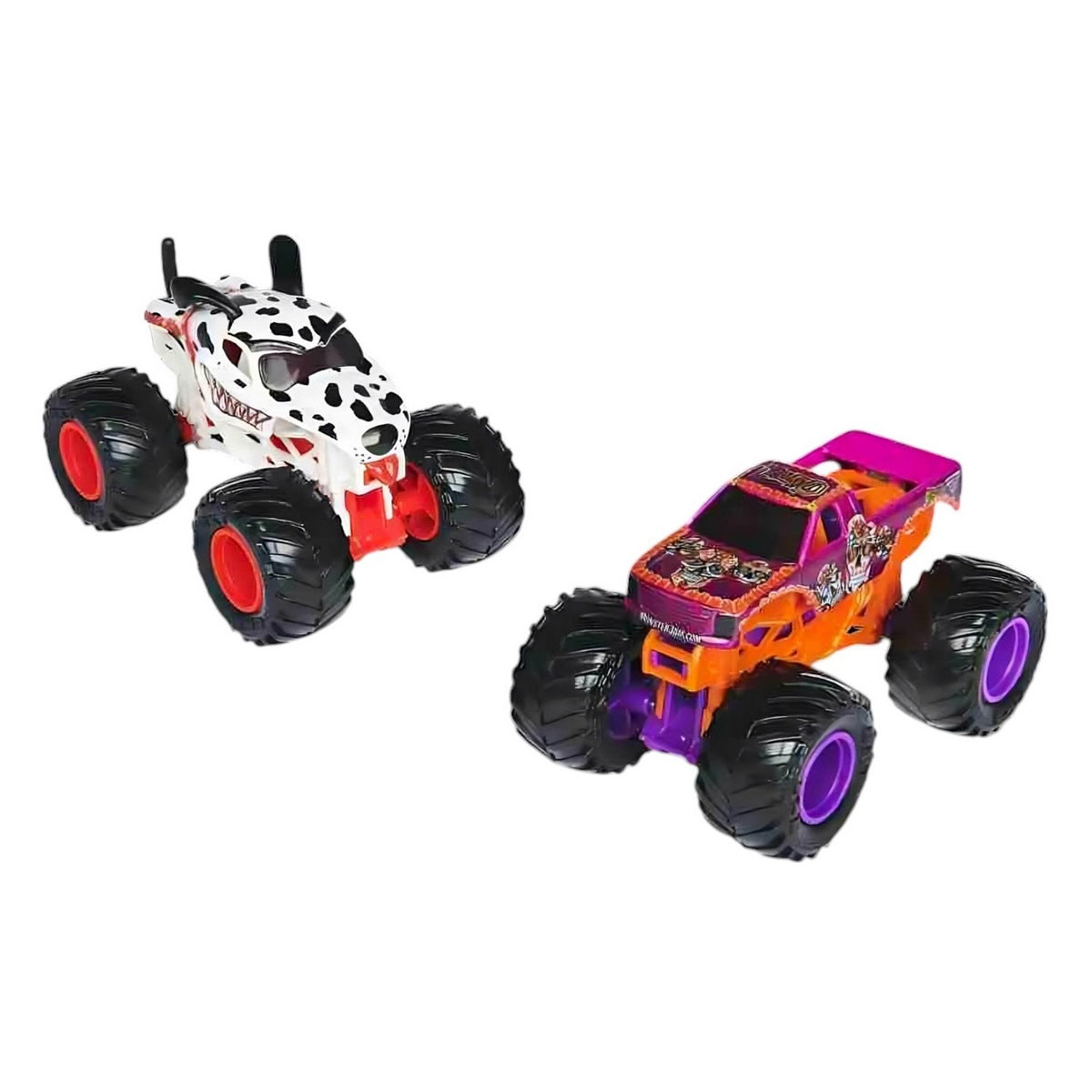 Monster Jam Vehiculos 1:64 Pack 2 - Monster Mutt V/S Calavera