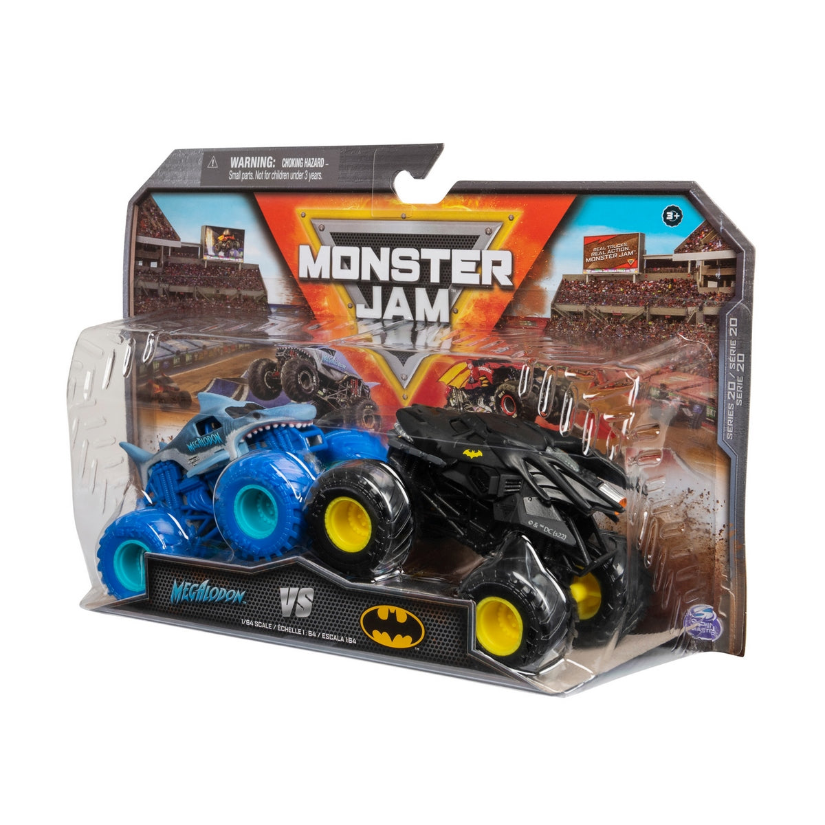 Monster Jam Vehiculos 1:64 Pack 2 - Zombie V/S El Toro Loco