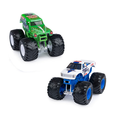 Monster Jam Vehiculos 1:64 Pack 2 - Wreckreation V/S Ranger Rescue