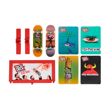 Tech Deck Versus 2 Skates Y Accesorios - Toy Machine