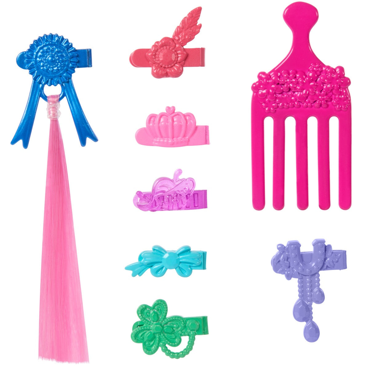 Barbie Set De Juego Pony Peinados Divertidos Sorpresa - Pony Cabello Café