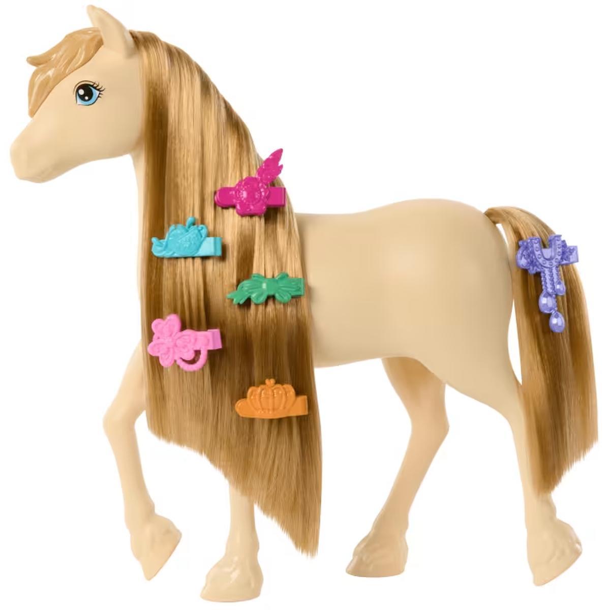 Barbie Set De Juego Pony Peinados Divertidos Sorpresa - Pony Cabello Rubio
