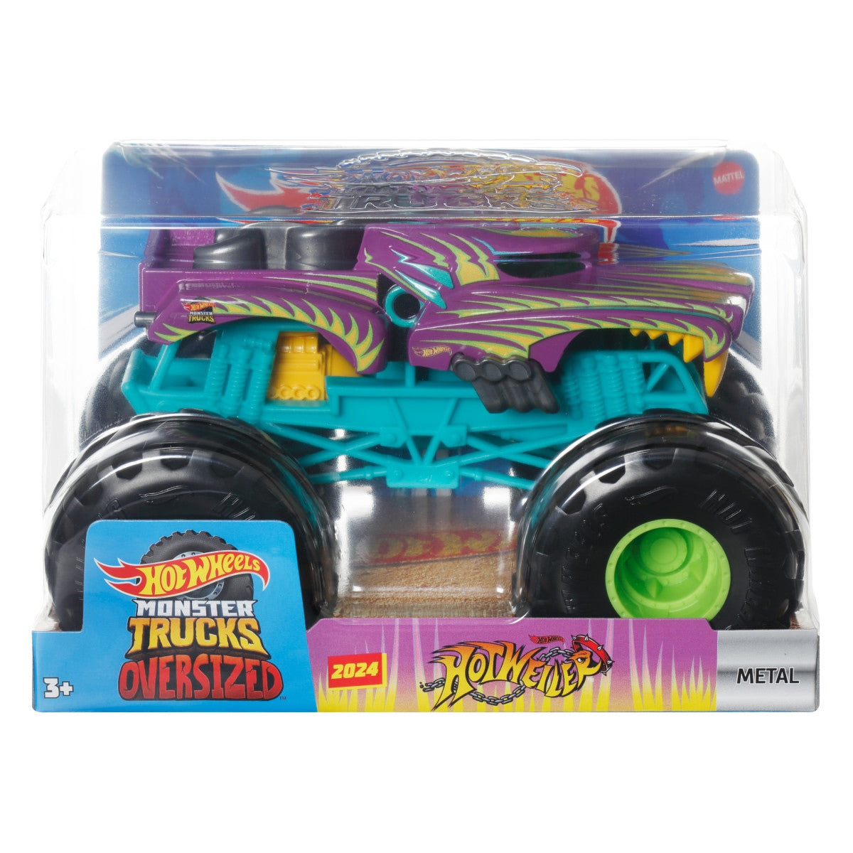 Hot Wheels Monster Trucks Escala 1:24 - Hotweiler