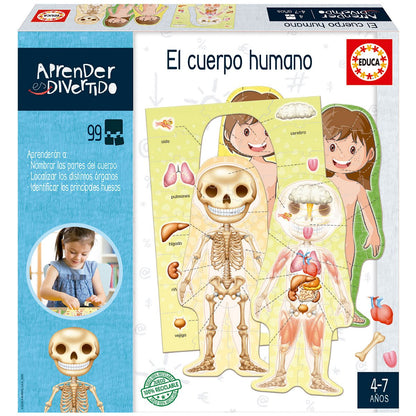 Juego Aprendo El Cuerpo Humano Educa