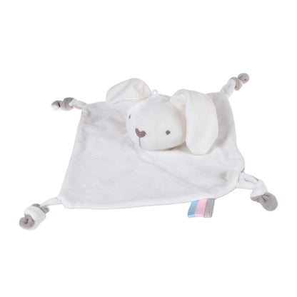 Tuto Conejo De Plush Blanco Con Sonajero - Conejo