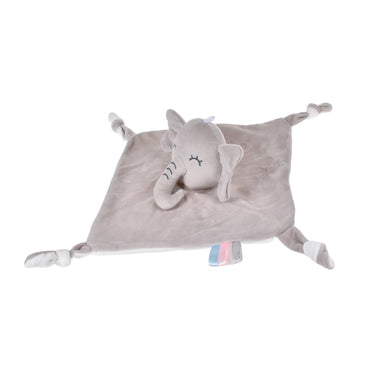 Tuto Conejo De Plush Blanco Con Sonajero - Elefante