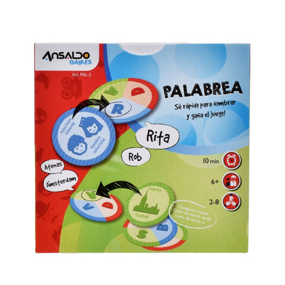 Juego De Destreza Palabrea 2
