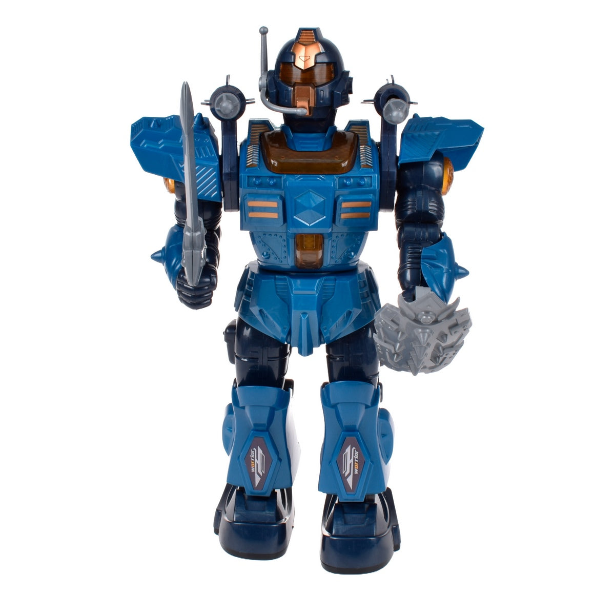Robot Que Camina Con Luces Y Sonido - Azul