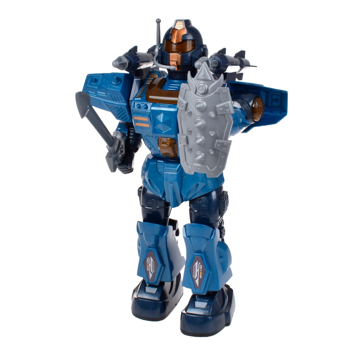 Robot Que Camina Con Luces Y Sonido - Azul