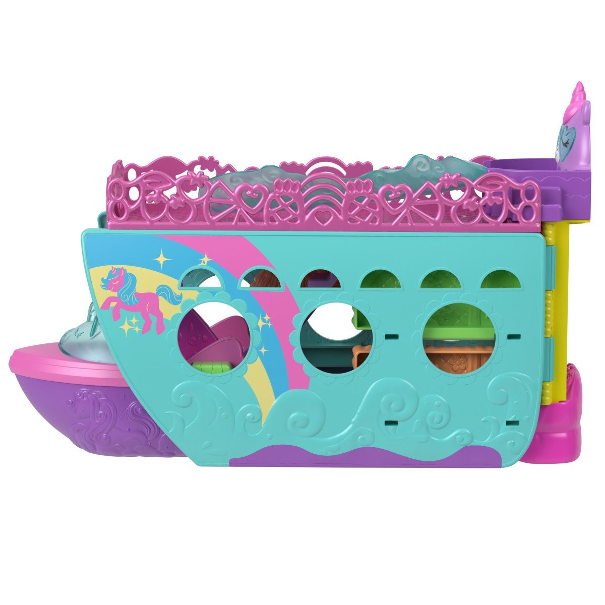 Polly Pocket  Bote De Unicornio