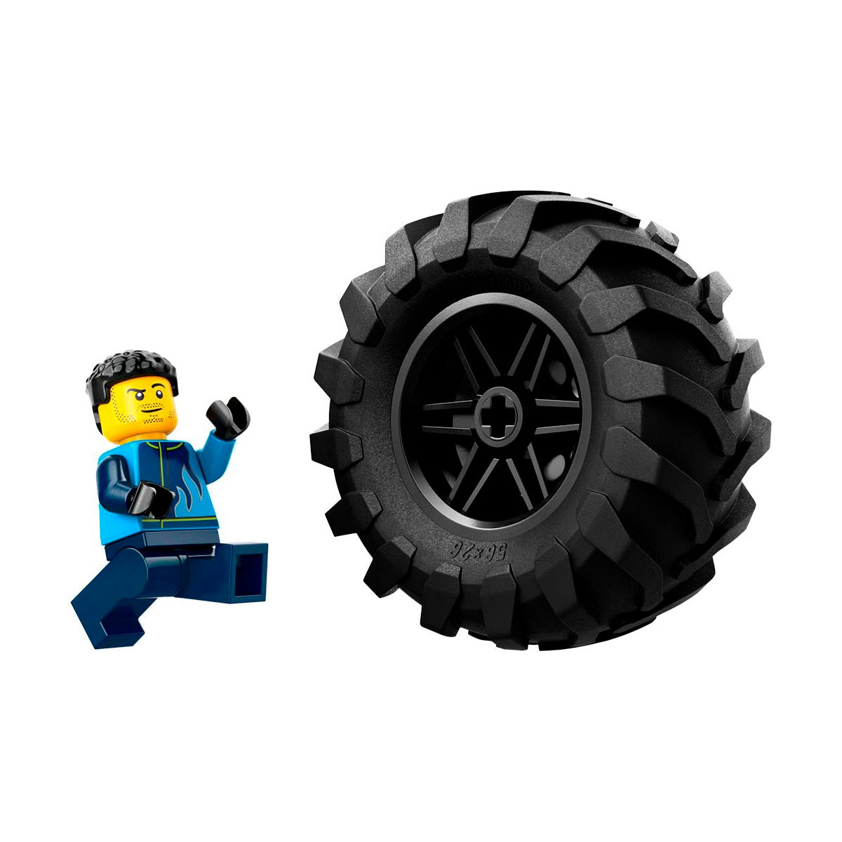 Carro Monstruo Azul Lego City