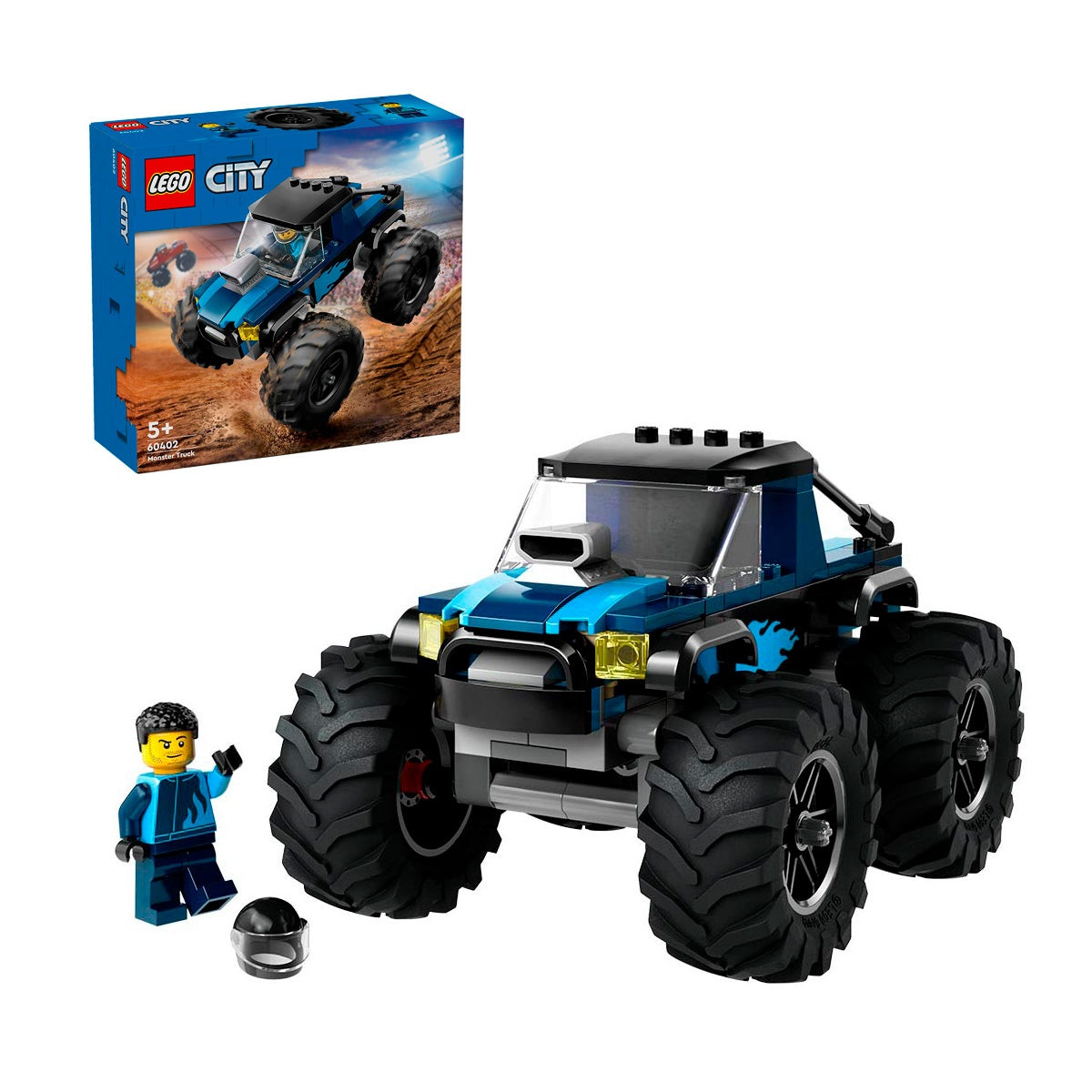 Carro Monstruo Azul Lego City