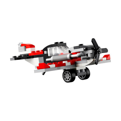 Camión Plataforma Con Helicóptero Lego Creator