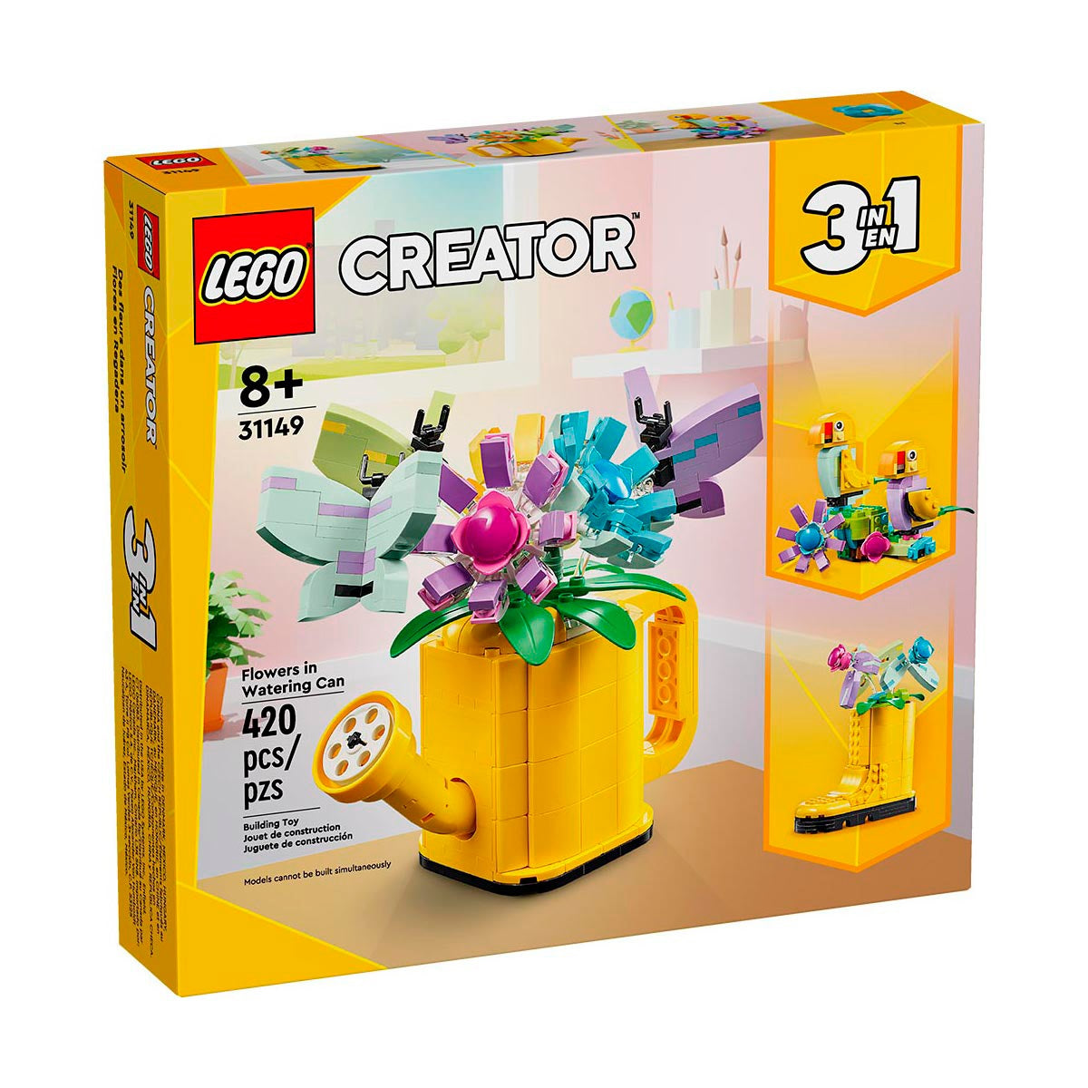 Flores En Regadera Lego Creator