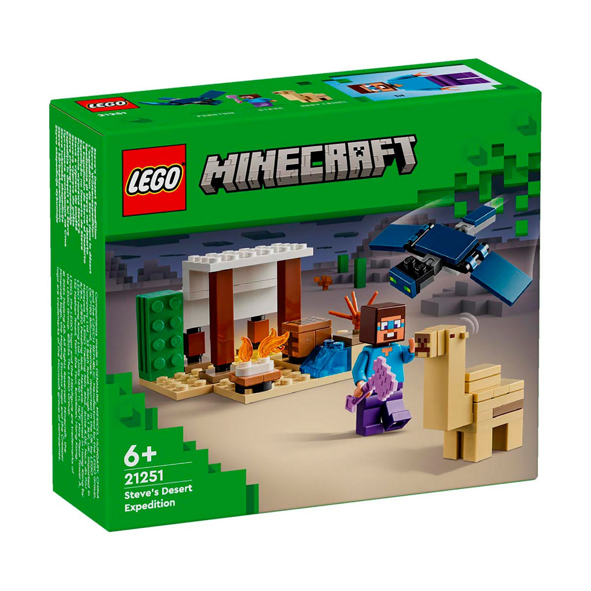 La Expedición De Steve Al Desierto Lego Minecraft