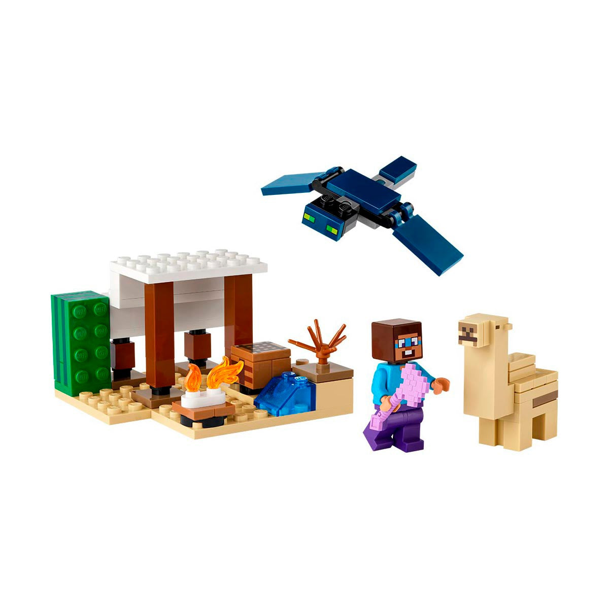 La Expedición De Steve Al Desierto Lego Minecraft